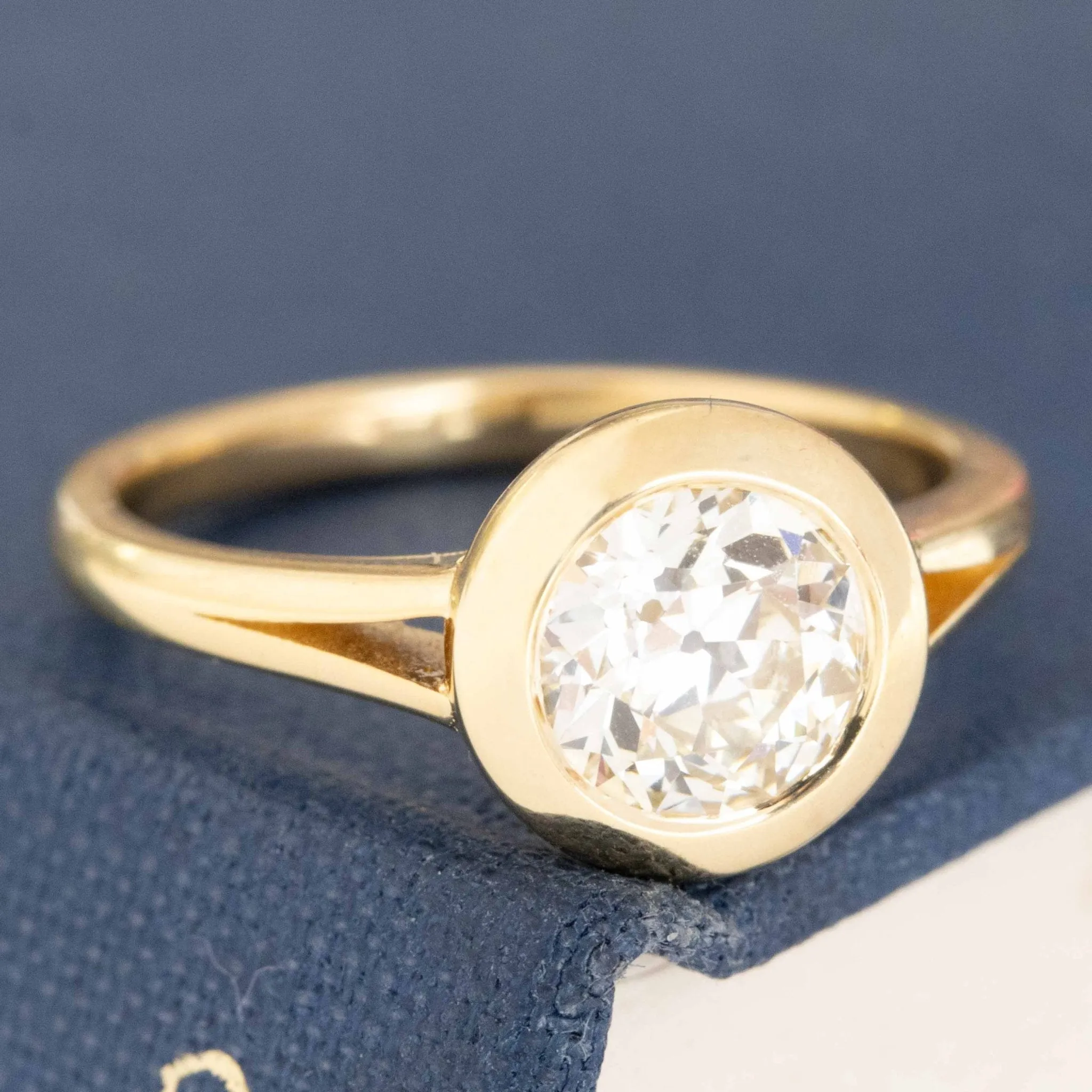 1.08ct Old European Cut Diamond Solitaire, GIA N VS1