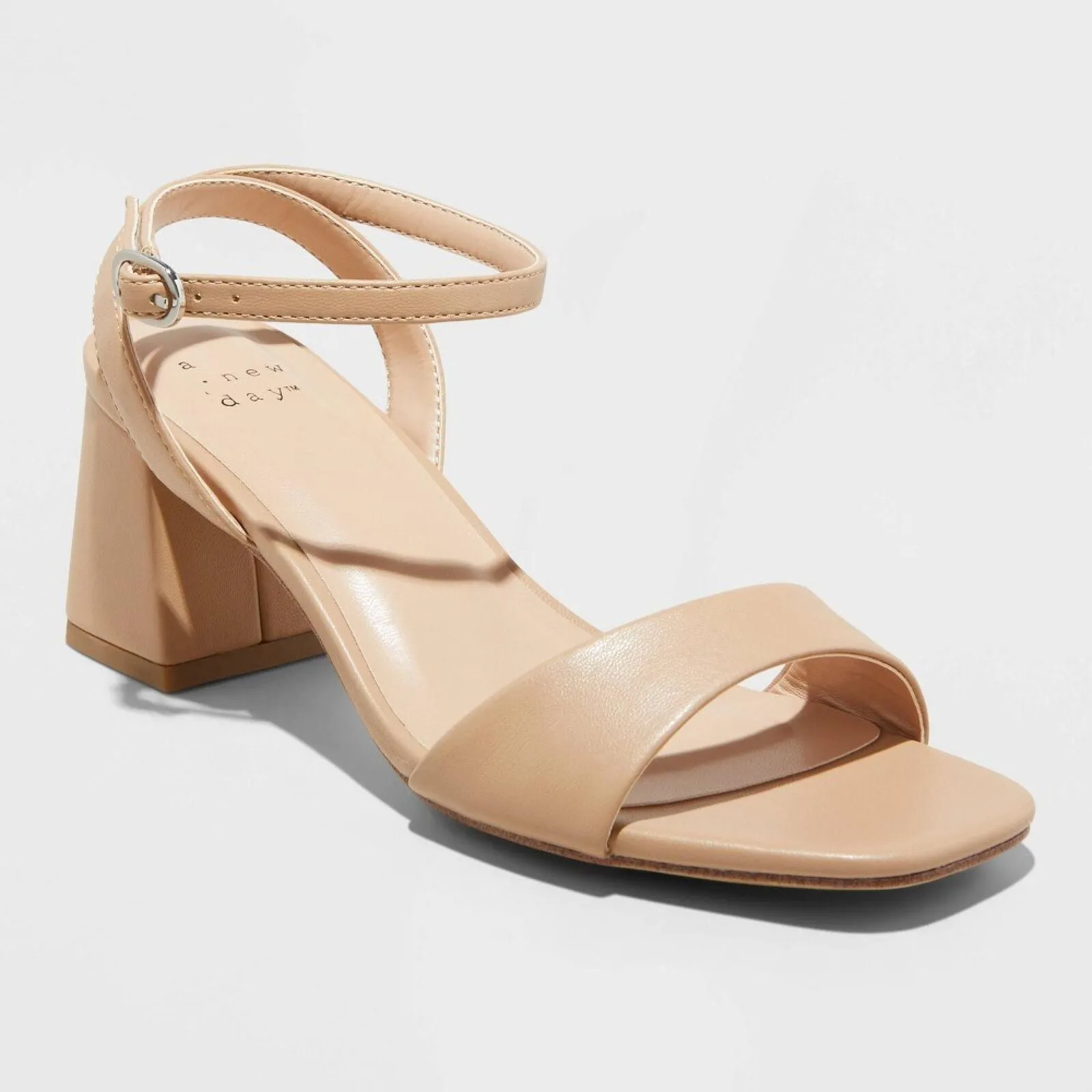 A New Day Women's Shannon Heels with Memory Foam Insole 89469424 Tan Brown 9.5W