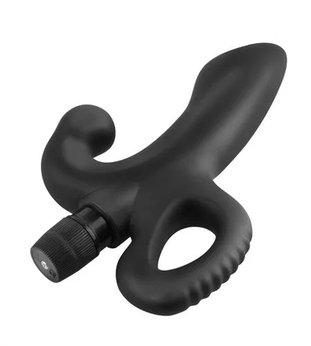 Anal Fantasy Collection Vibrating Prostate Massager - Black