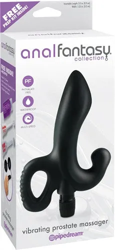 Anal Fantasy Collection Vibrating Prostate Massager - Black