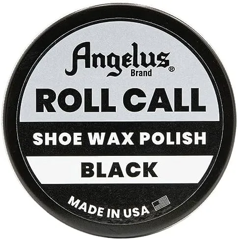 Angelus Roll Call Military Grade Shoe Polish Black 50gm