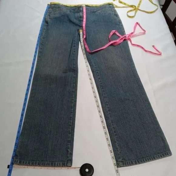 Ann Taylor LOFT Boot Cut Leg Blue Jeans
