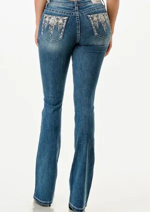 Aztec Pocket EasyFit Boot Cut Jeans