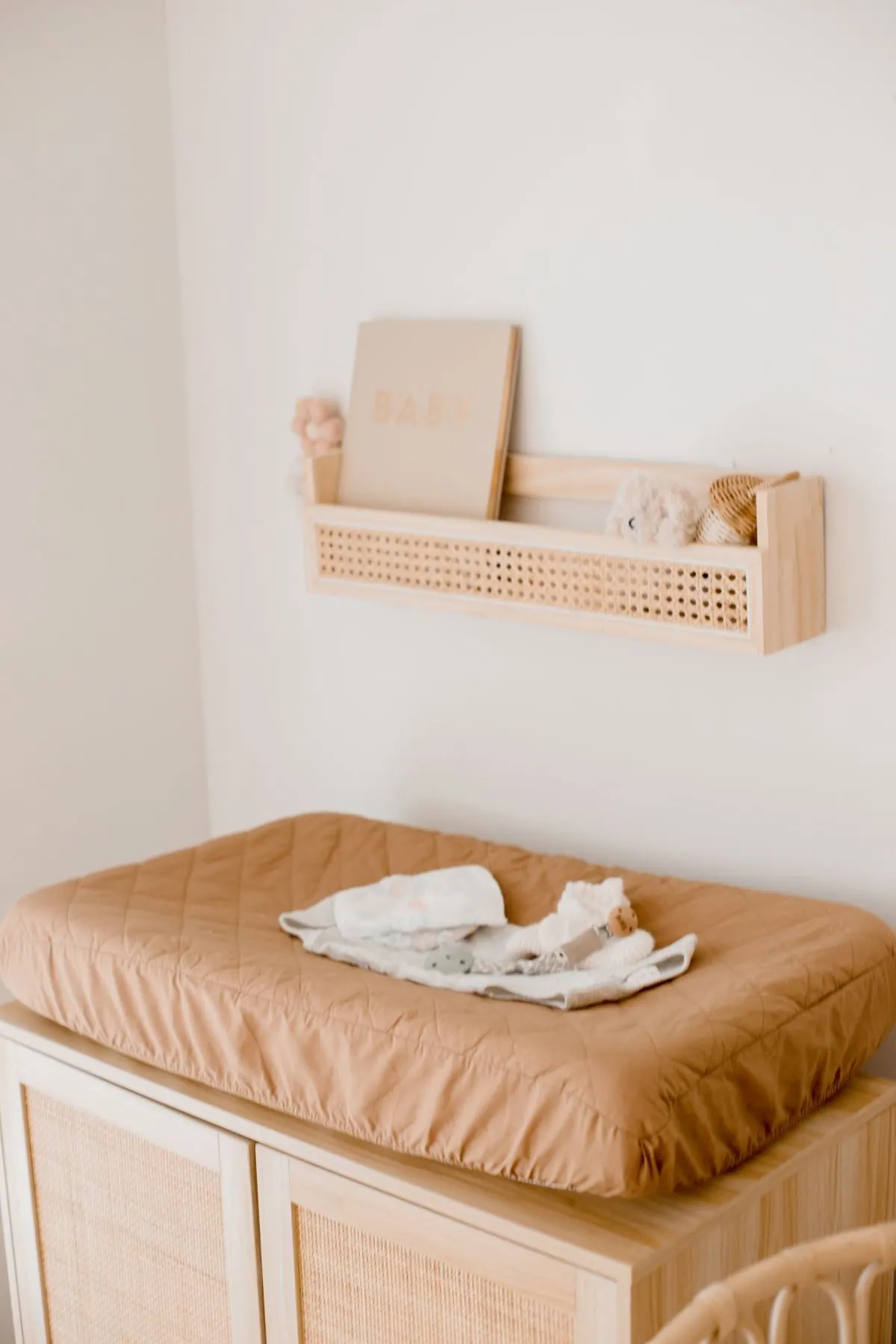 Bambella Waterproof Bassinet Sheet | Chestnut