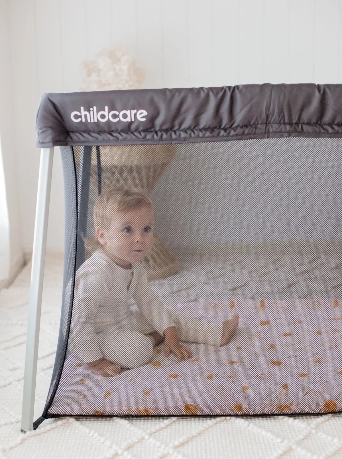 Bambella Waterproof Porta Cot Sheet | Bohemian Sunshine