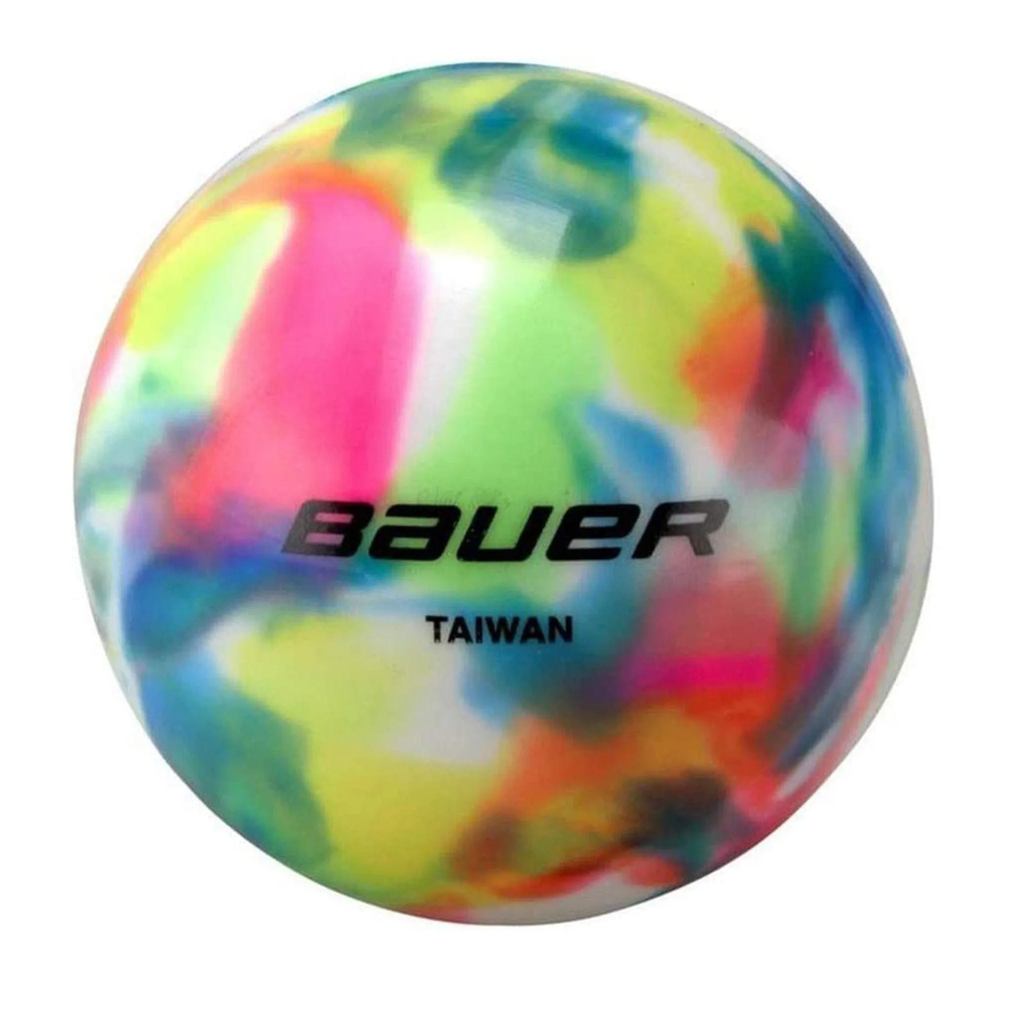 Bauer No Bounce Hockey Ball - Multi-Coloured (4-Pack)