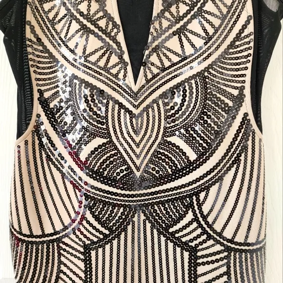 Bebe Sequin Dress