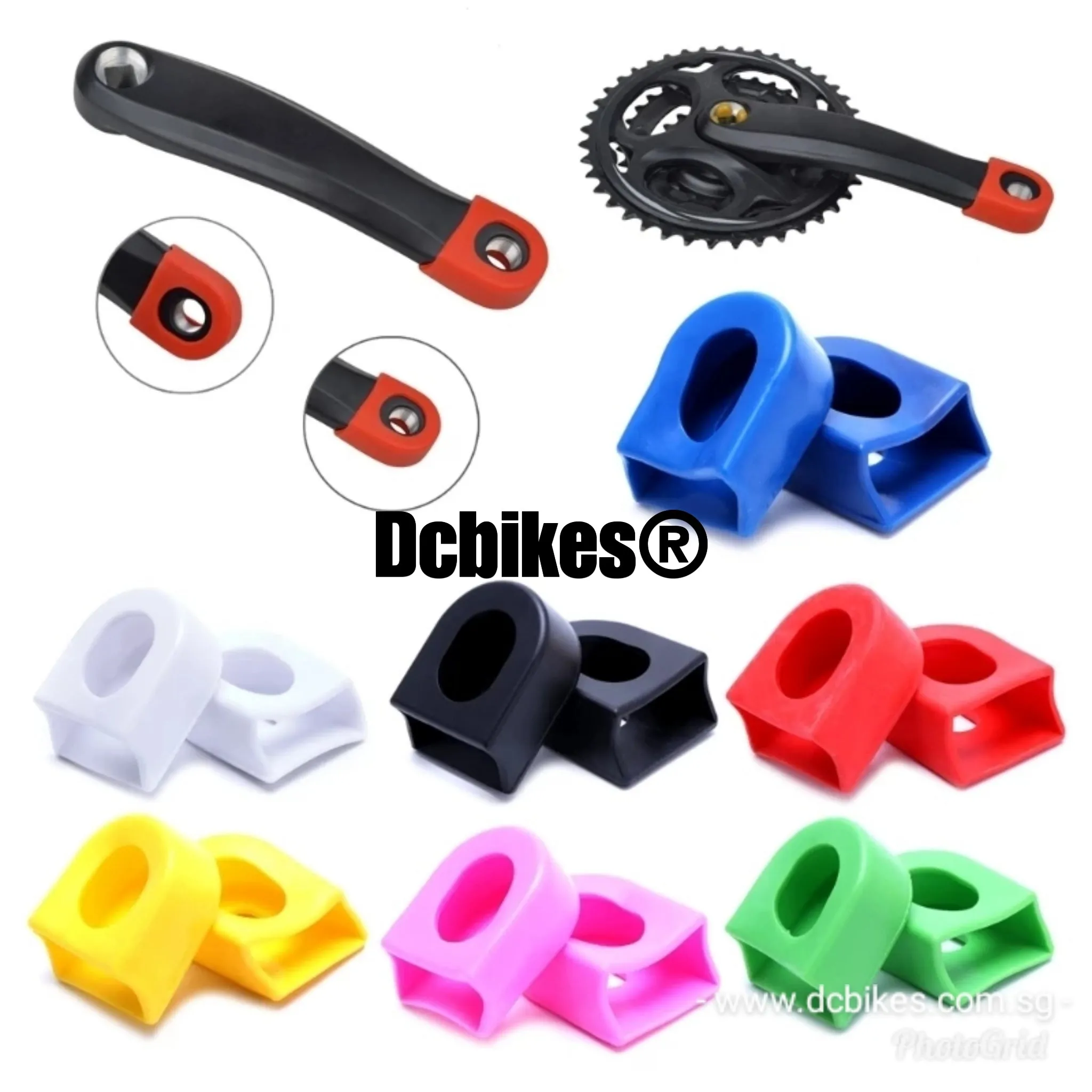 Bicycle MTB Crank Arm Boot Protector Sleeves