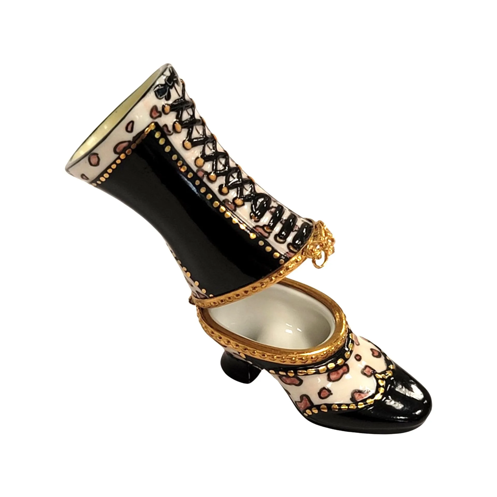 Black Ladys Boot Shoe Fashion