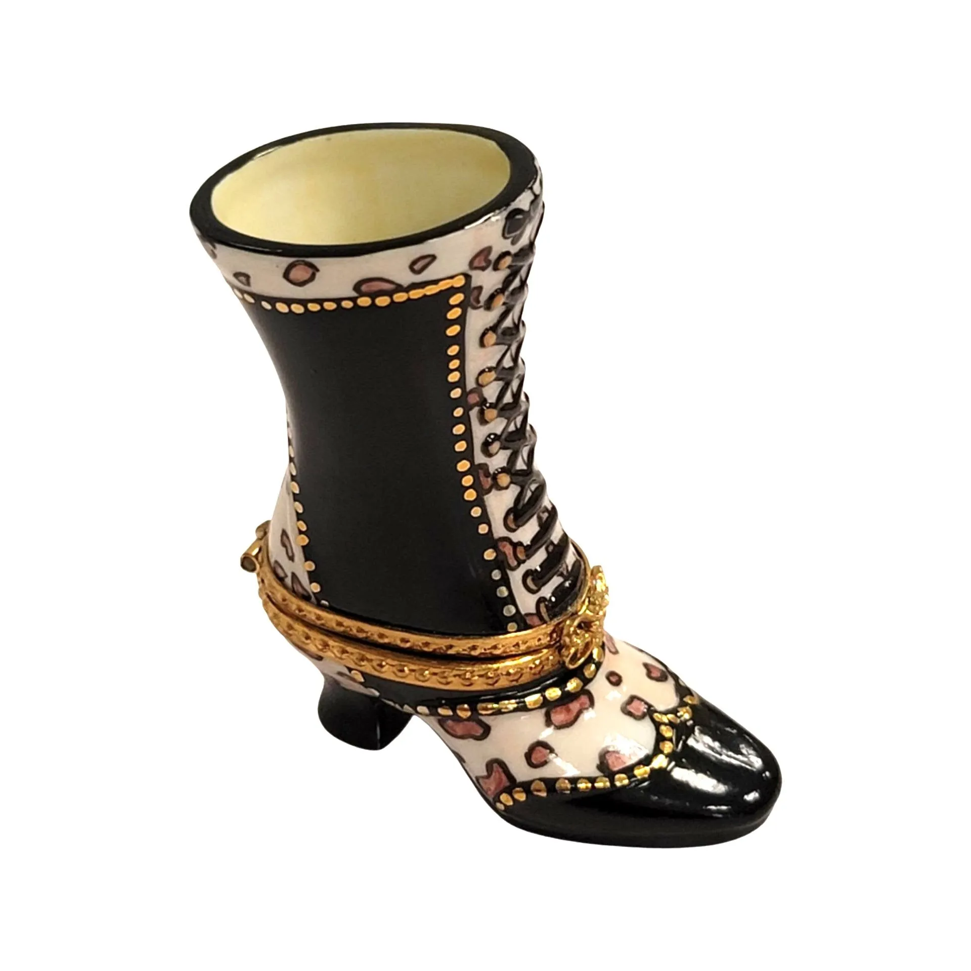 Black Ladys Boot Shoe Fashion