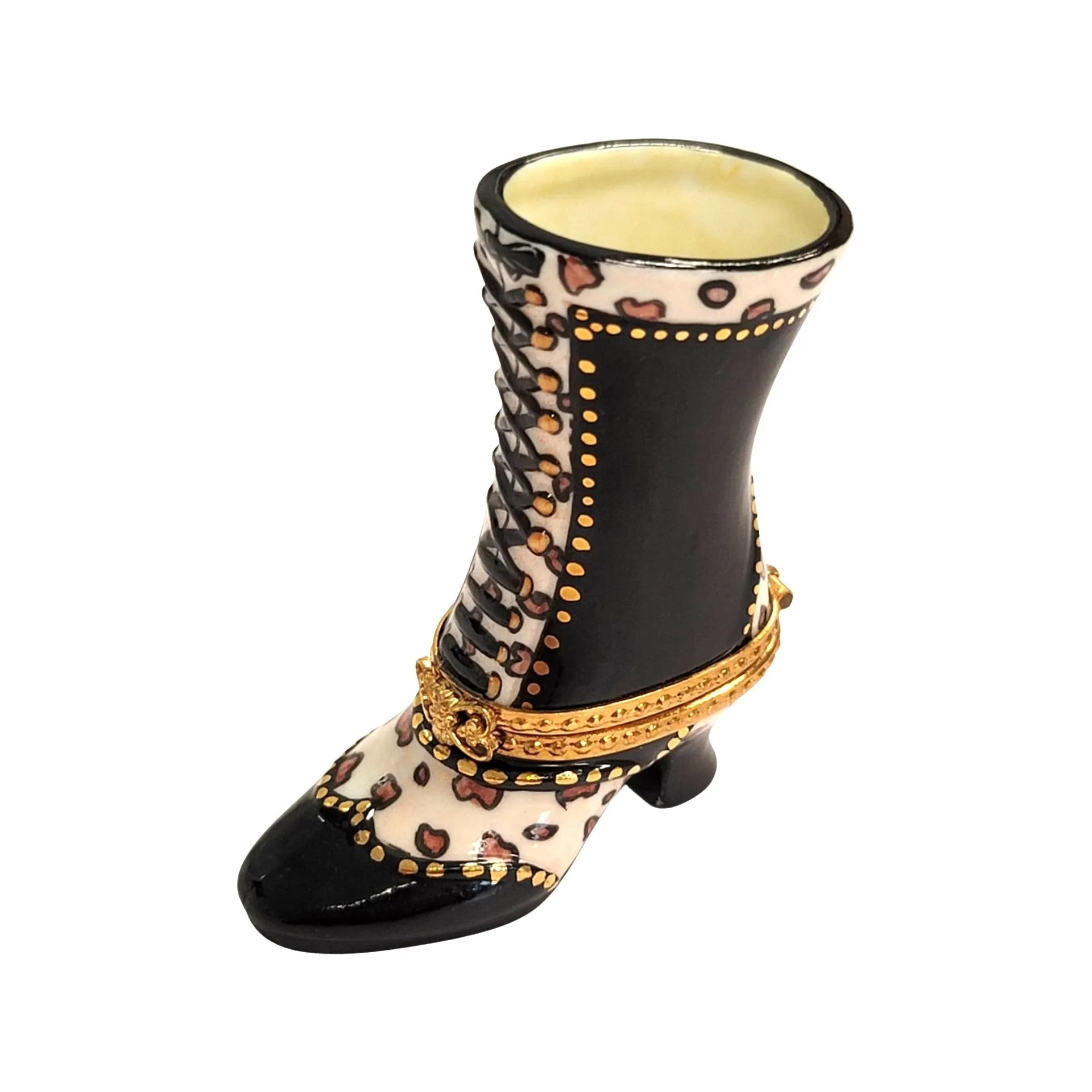 Black Ladys Boot Shoe Fashion