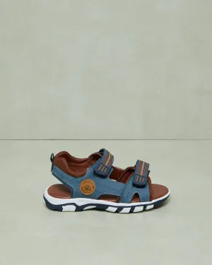 Boys Blue Denim Sport Sandals