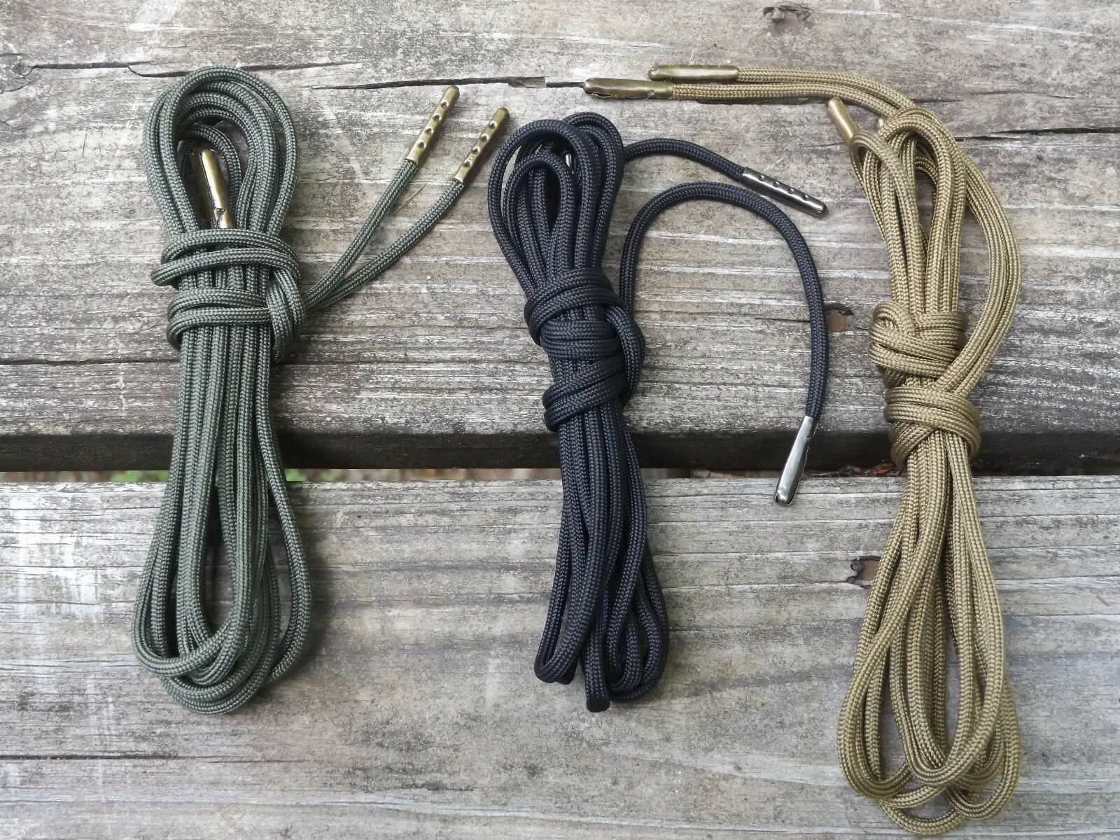Breast Cancer Awarenes Boot Laces *Guaranteed for Life* 550 Paracord Steel Tip