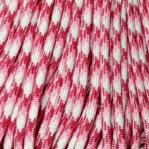 Breast Cancer Awarenes Boot Laces *Guaranteed for Life* 550 Paracord Steel Tip