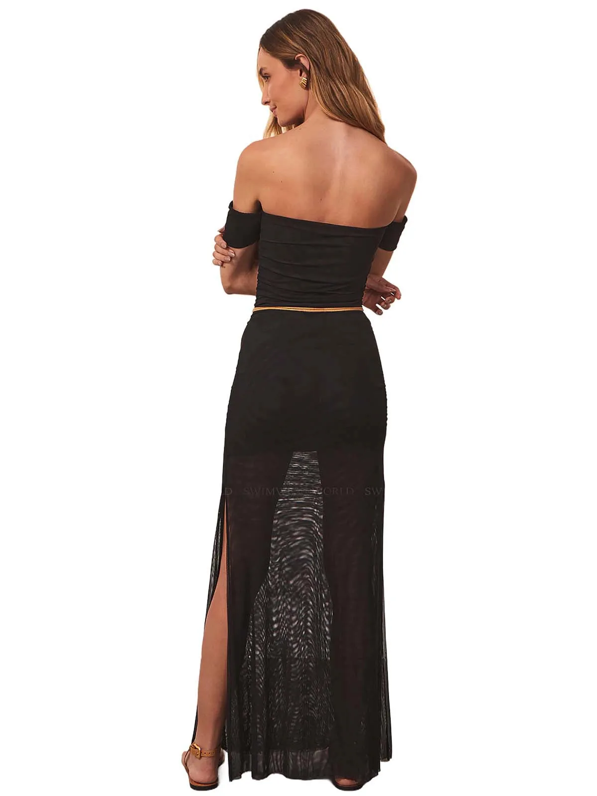 Brine Detail Long Dress ::RET