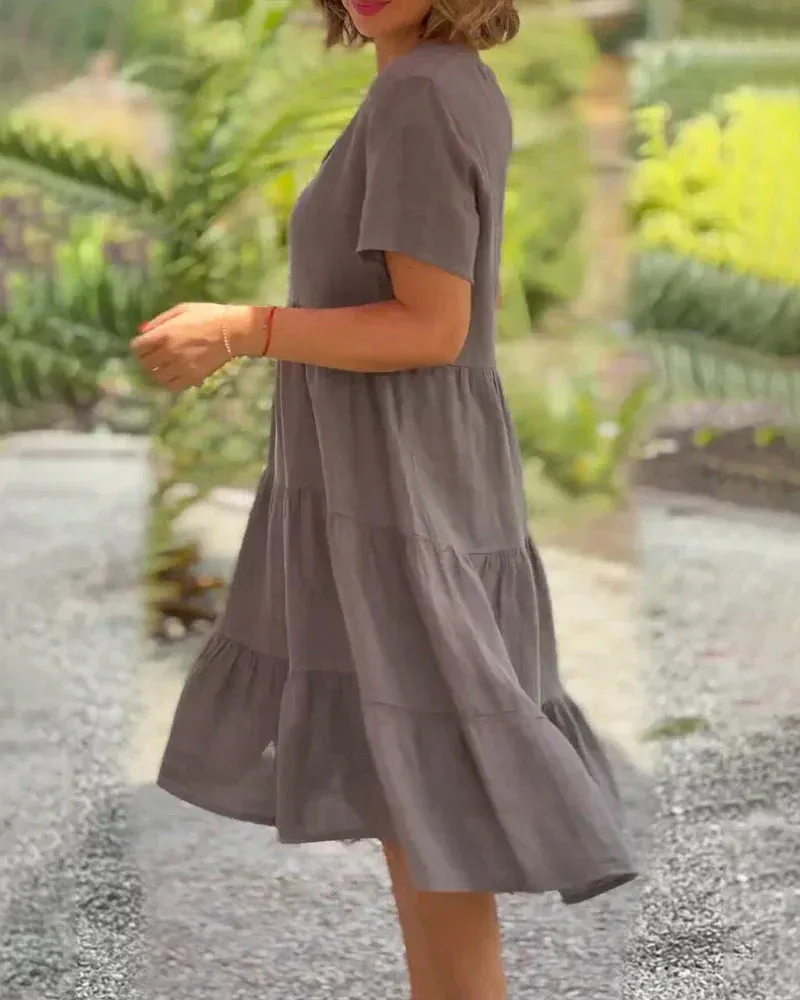 Brittany | Casual Summer V-neck Dress