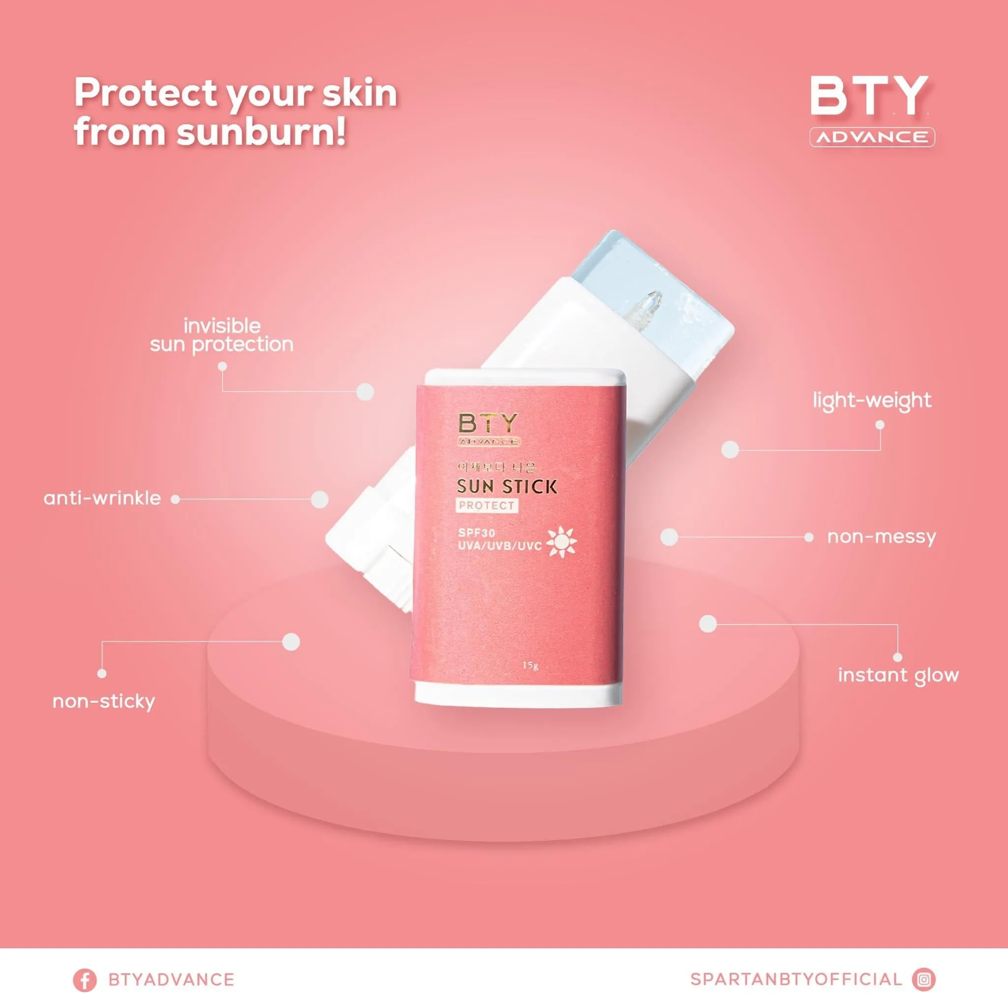 BTY Advance Sunstick 15g