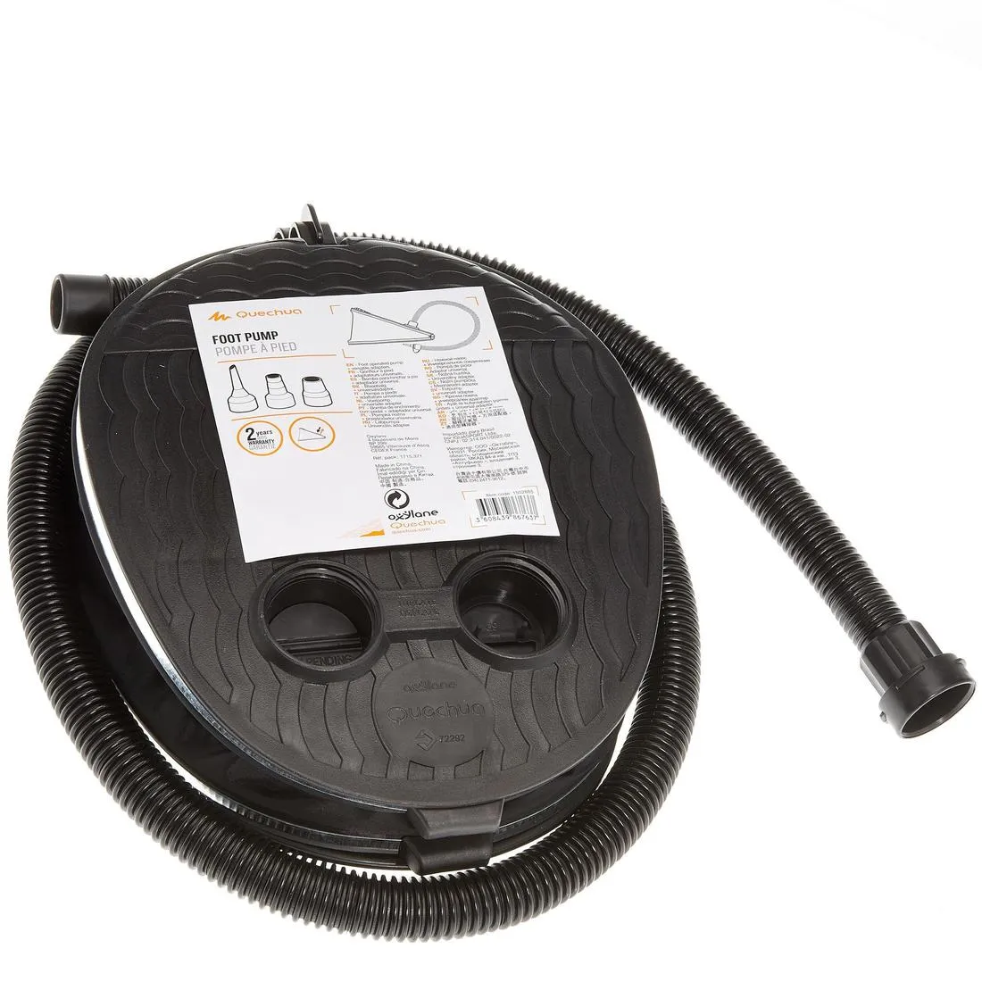 CAMPING FOOT PUMP - RECOMMENDED FOR INFLATABLE MATRESSES