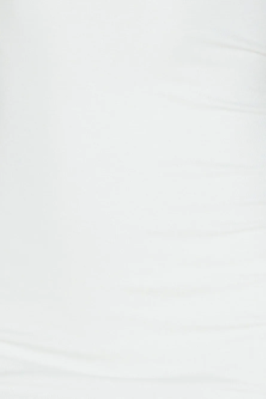 Canary Sunshine Dress White