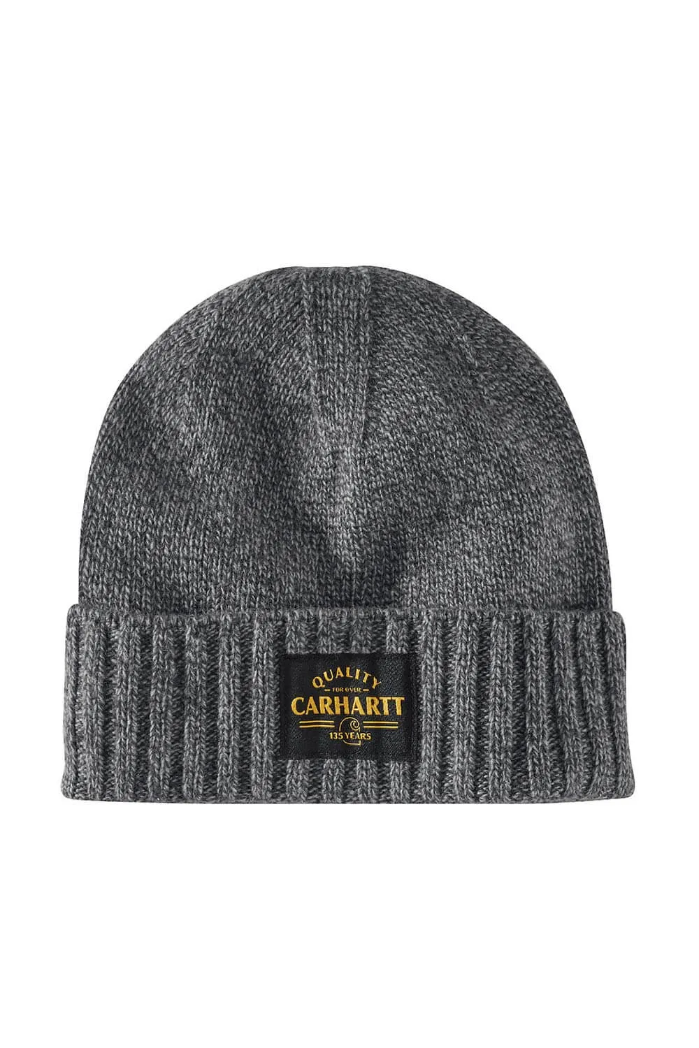 Carhartt Wool Quality Patch Beanie in Shadow Grey | 106337-E88-SHADOW