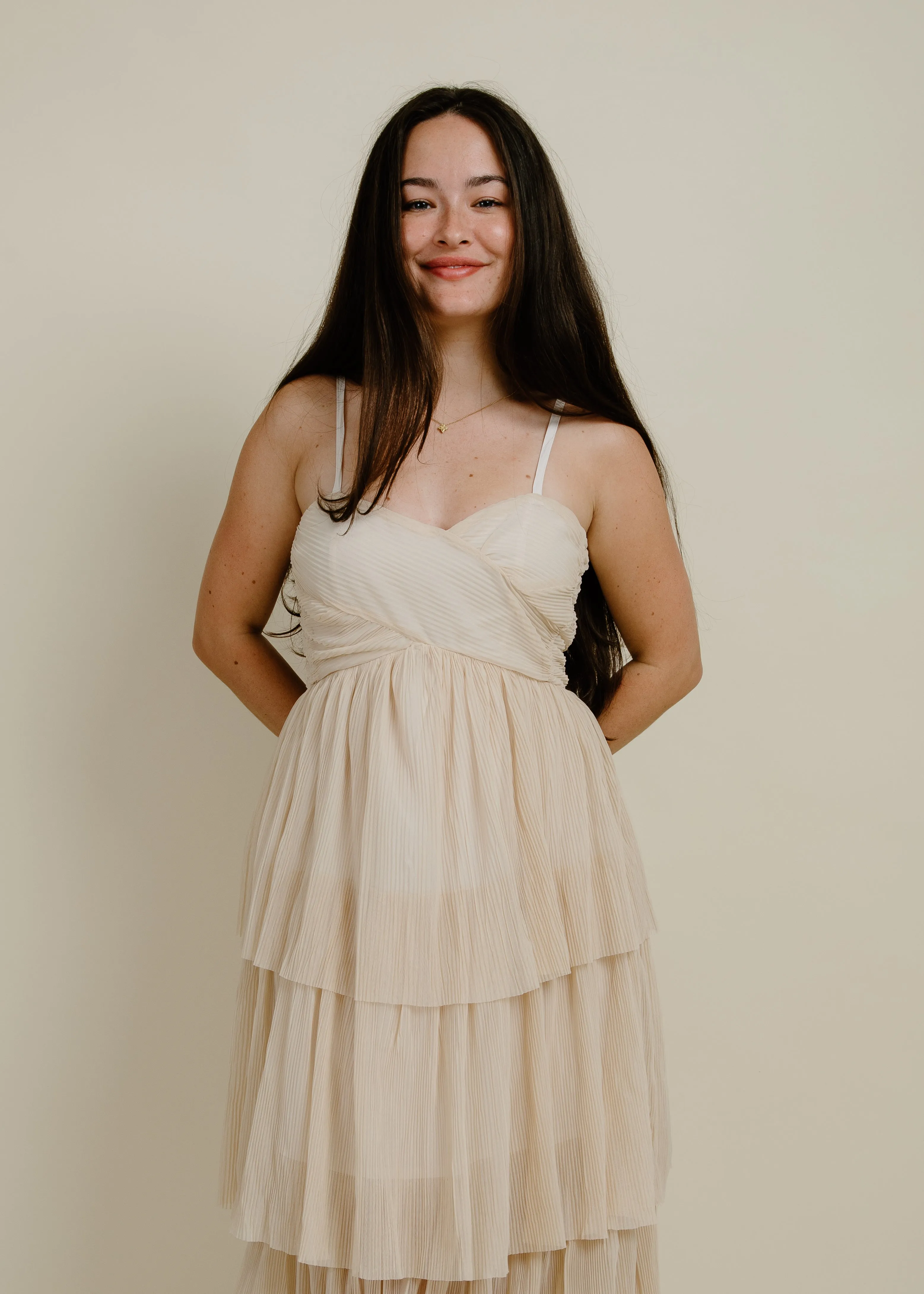Champagne Nights Midi Dress