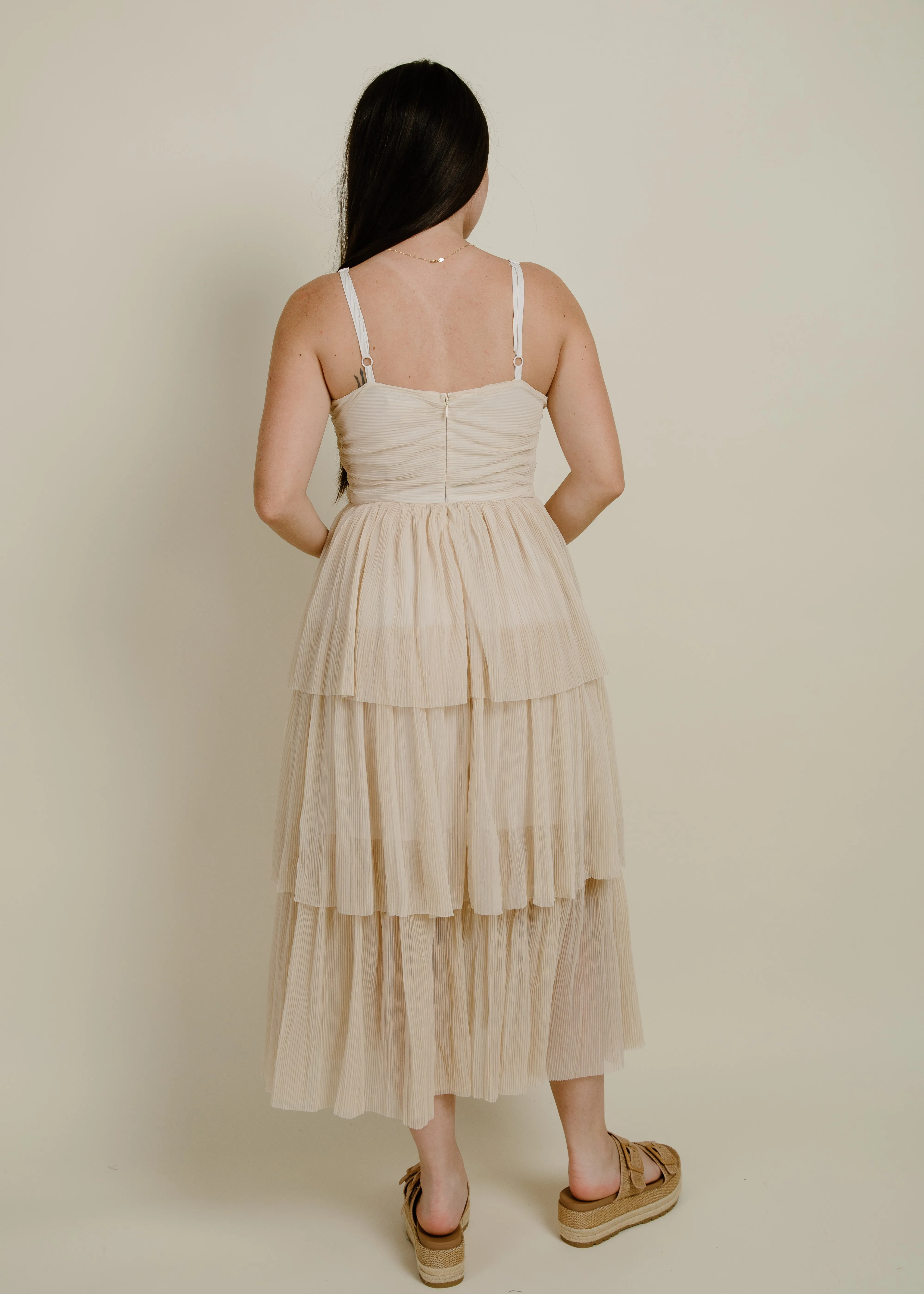 Champagne Nights Midi Dress