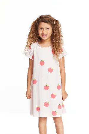 Chaser Yummy Apples Girls Shirt Dress