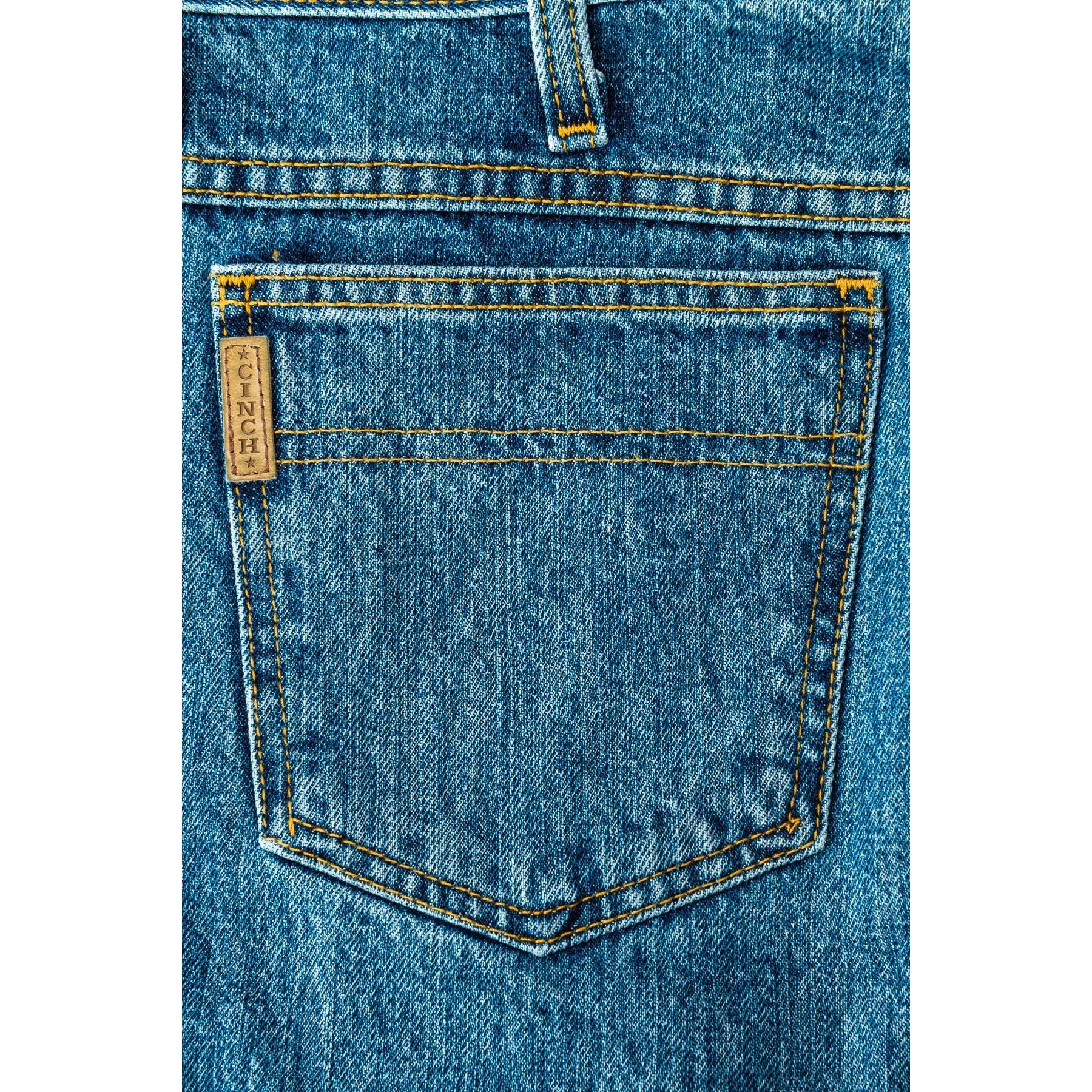 Cinch Slim Fit Bronze Label Jean - Medium Stonewash