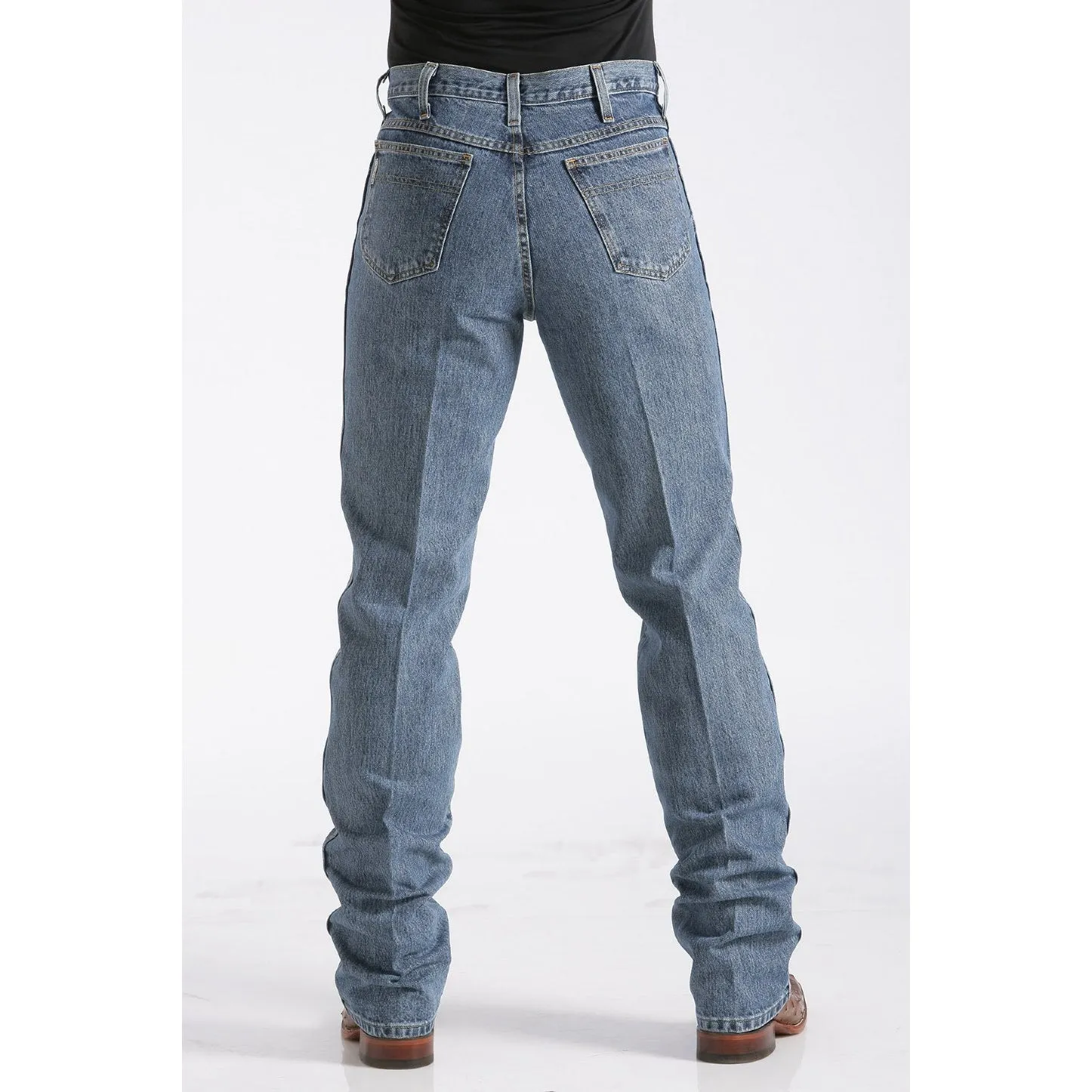 Cinch Slim Fit Bronze Label Jean - Medium Stonewash