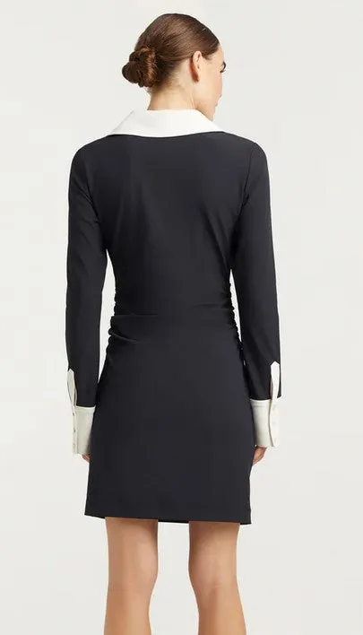Cinq a Sept Elowen Dress - Black/White