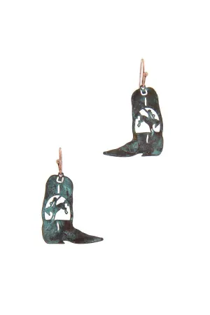 Cowboy Boot Earring