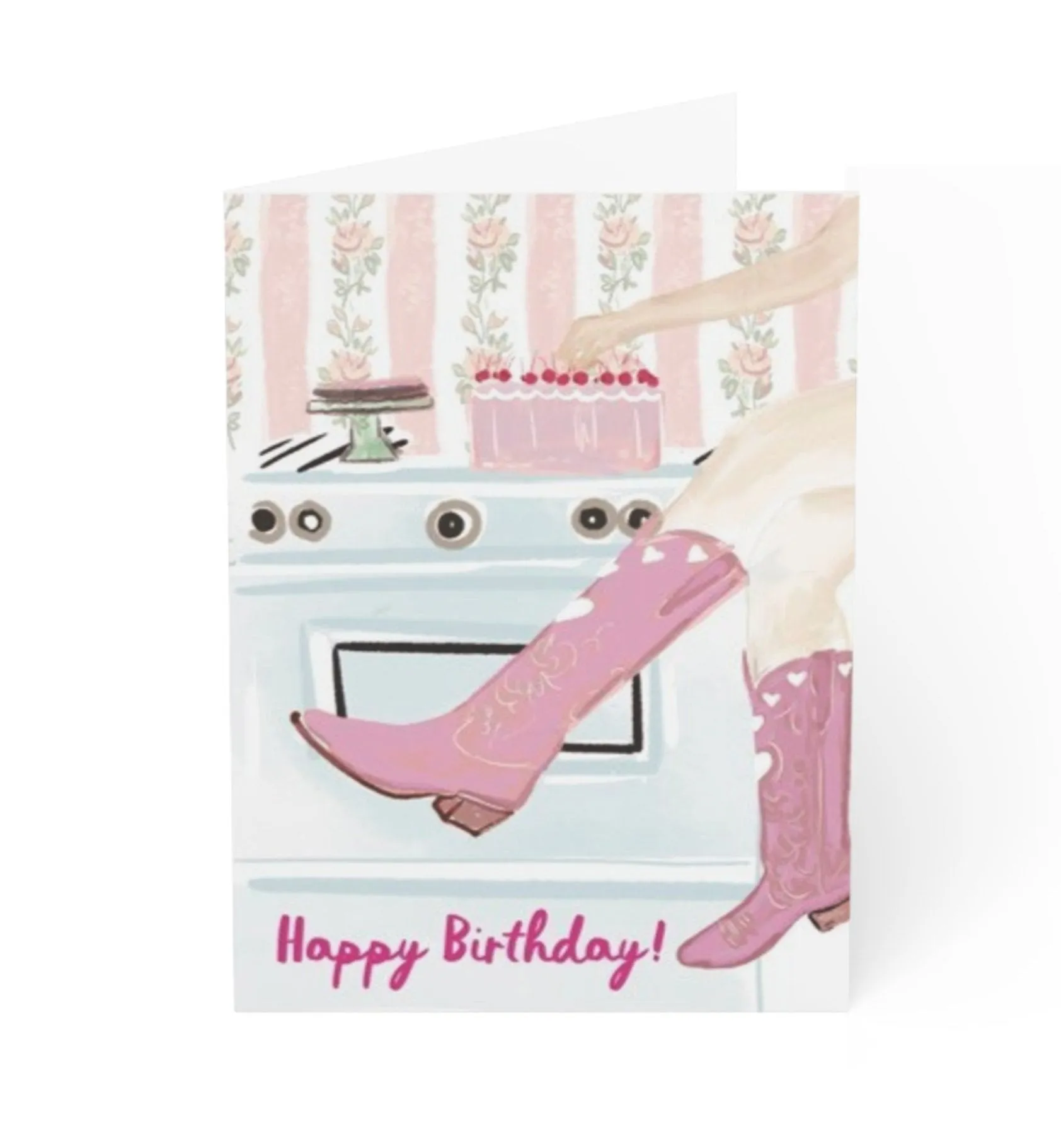 COWGIRL BIRTHDAY - Note Card