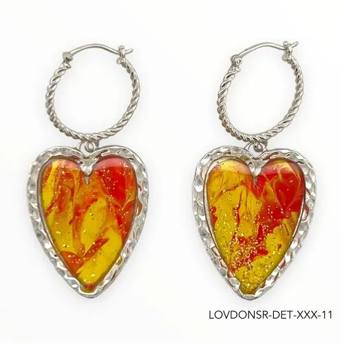 Donna Earrings | Silver