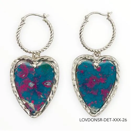 Donna Earrings | Silver