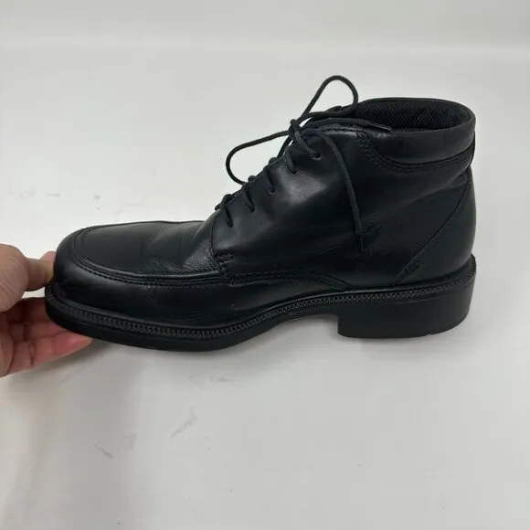 Ecco Men's Boot Gore Tex Size 41 US 7-7.5 Black Chukka Ankle