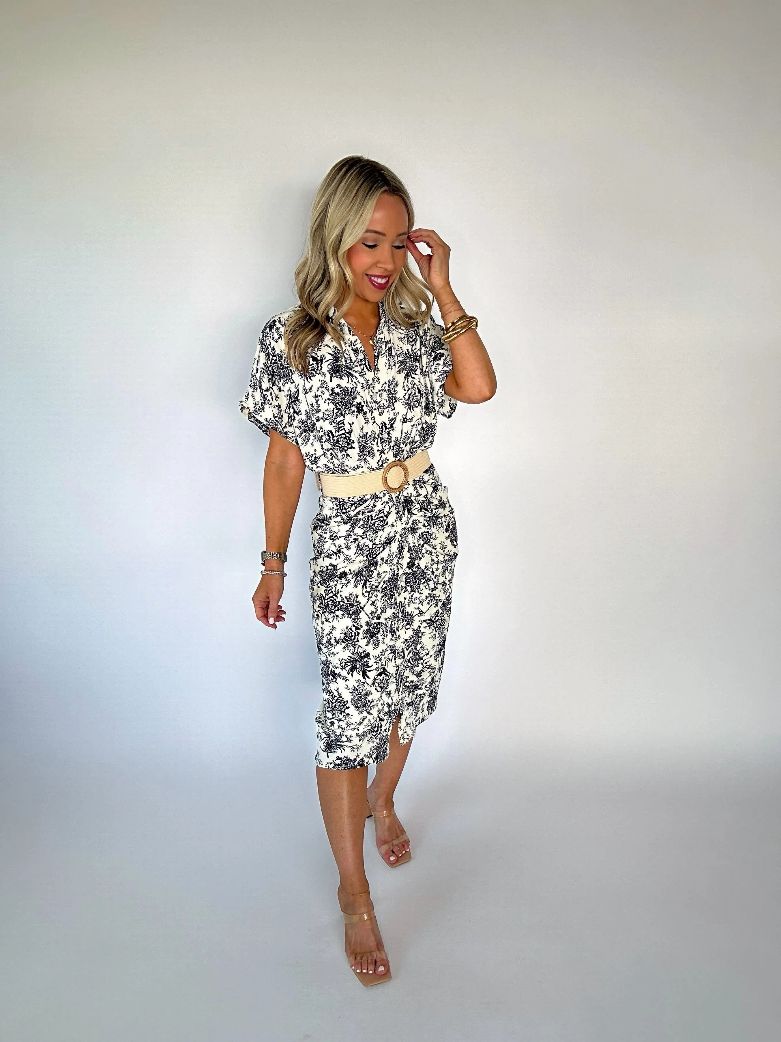 Effortless Influence Midi Dress