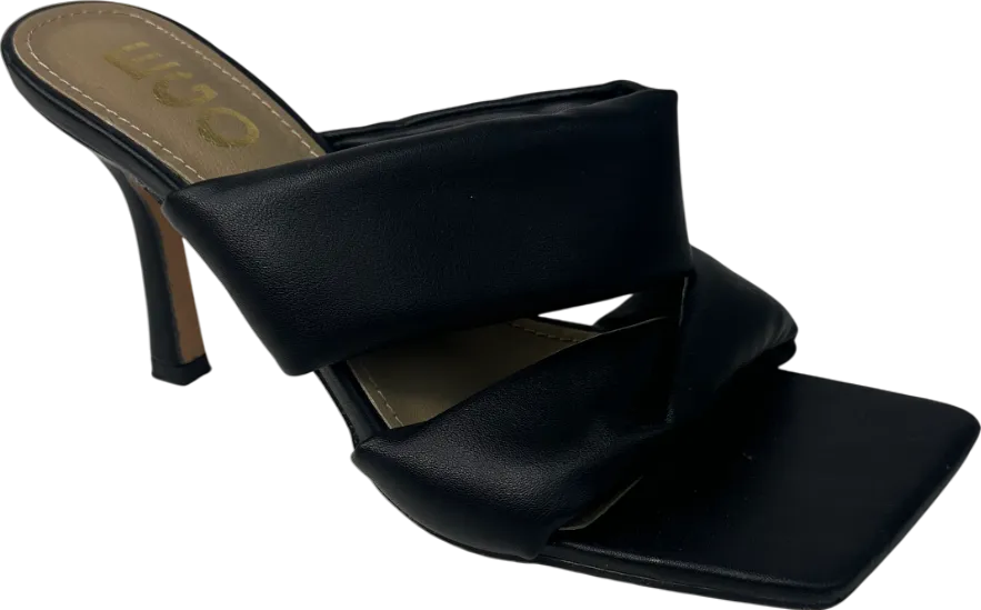 Ego Black Padded Heels UK 5 EU 38 👠