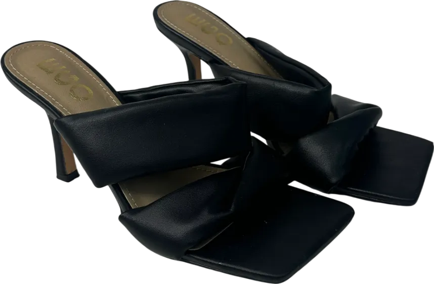 Ego Black Padded Heels UK 5 EU 38 👠