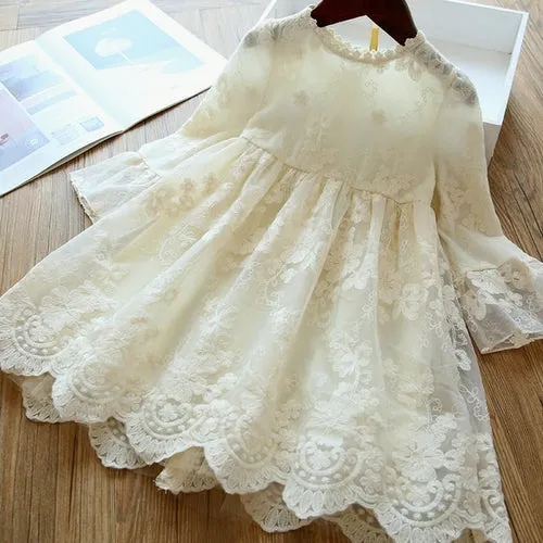 Elegant Flower Girl Dress for Weddings and Eid Celebrations