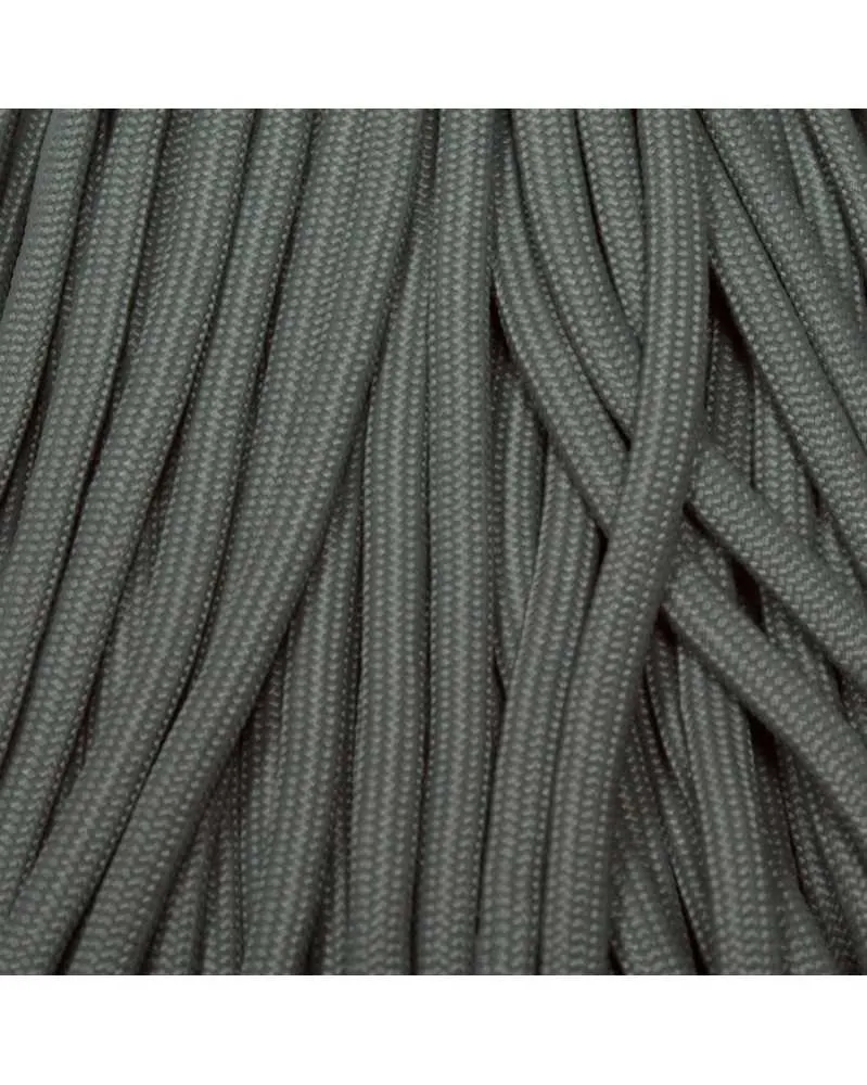 Gray Boot Laces *Guaranteed for Life* 550 Paracord Steel Tip