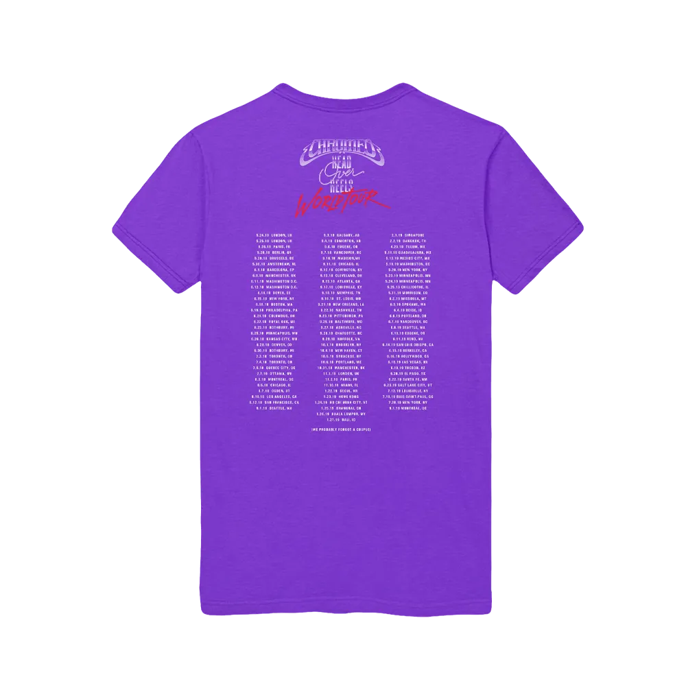 HEAD OVER HEELS PHASE 2 TOUR TEE