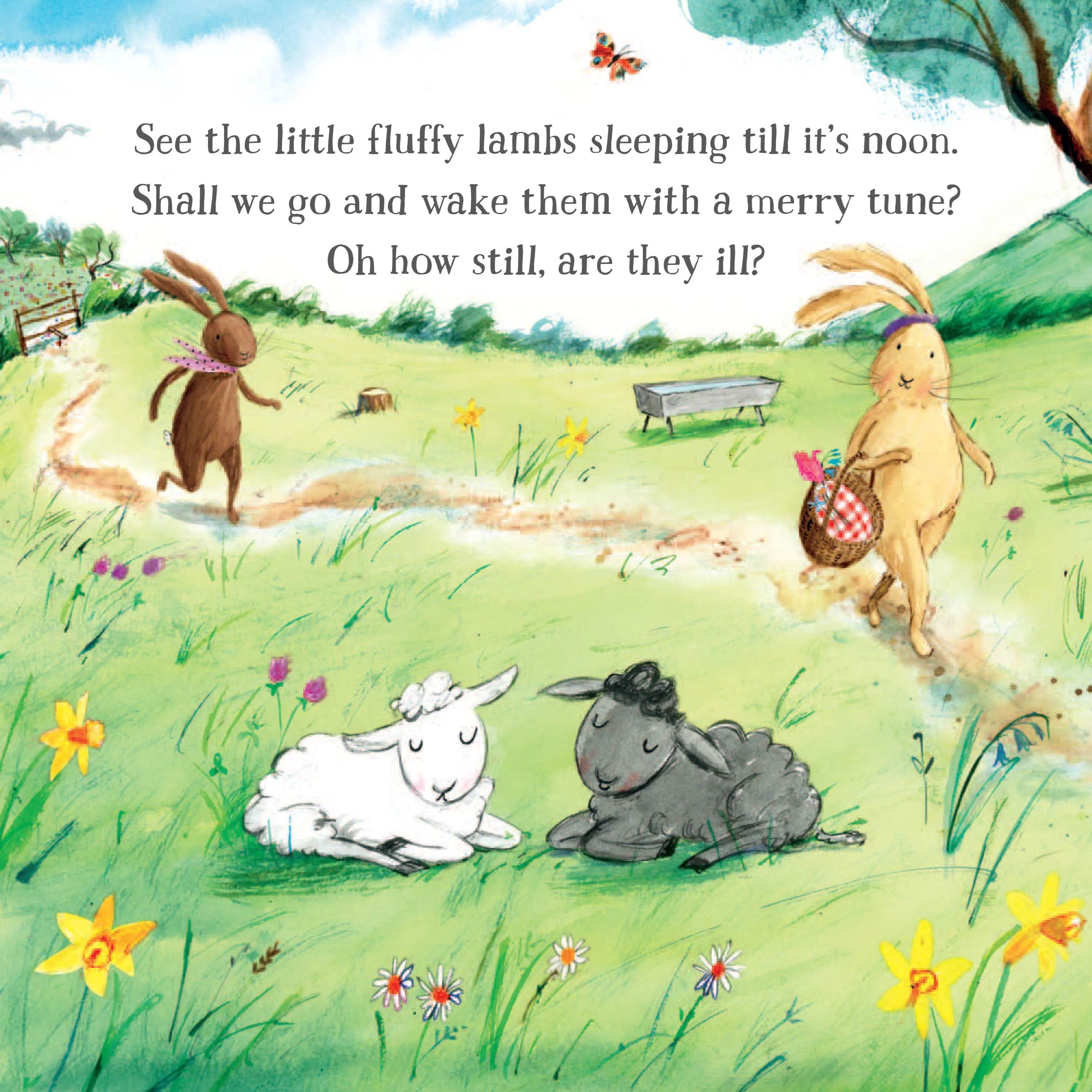 HOP LITTLE BUNNIES (Paperback)