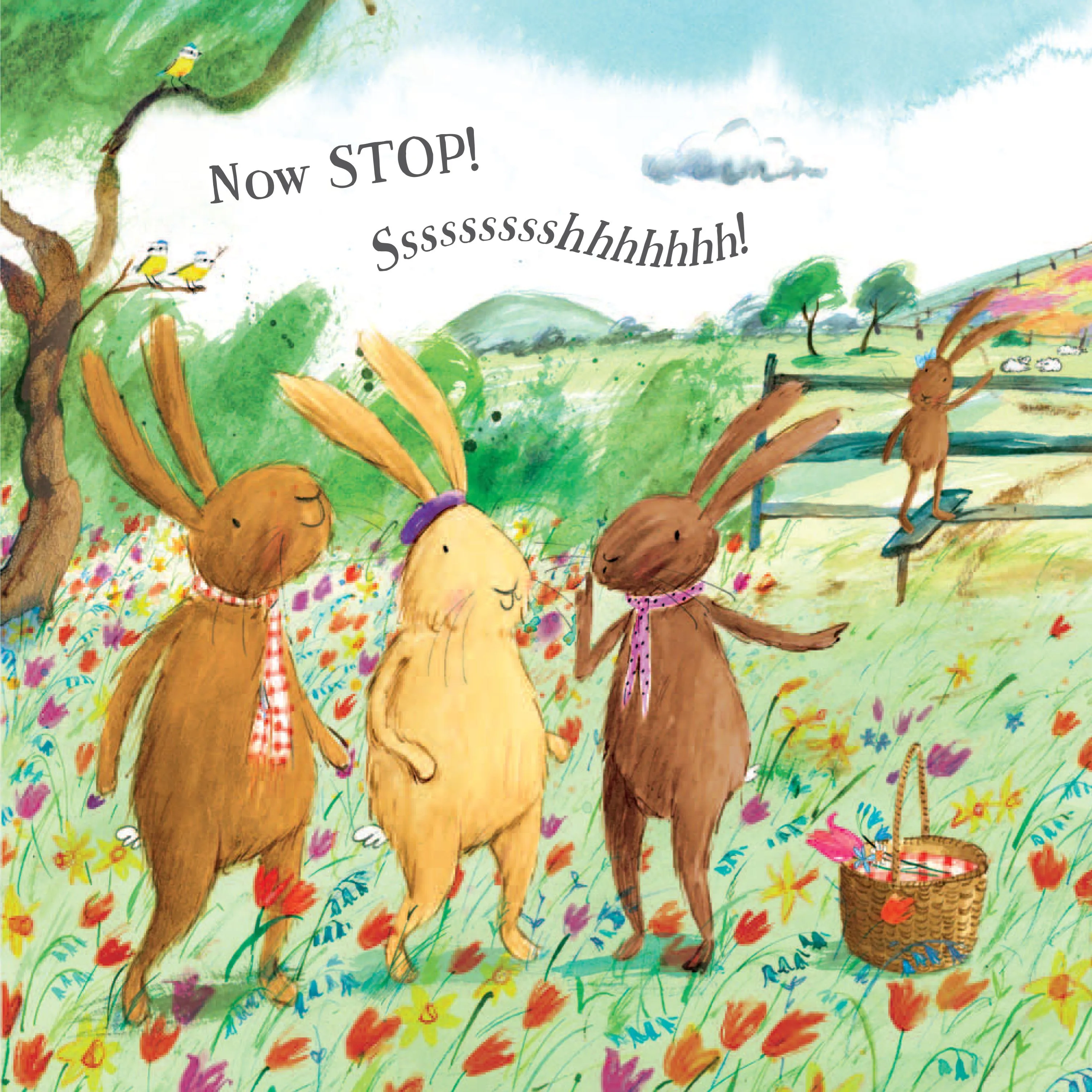 HOP LITTLE BUNNIES (Paperback)
