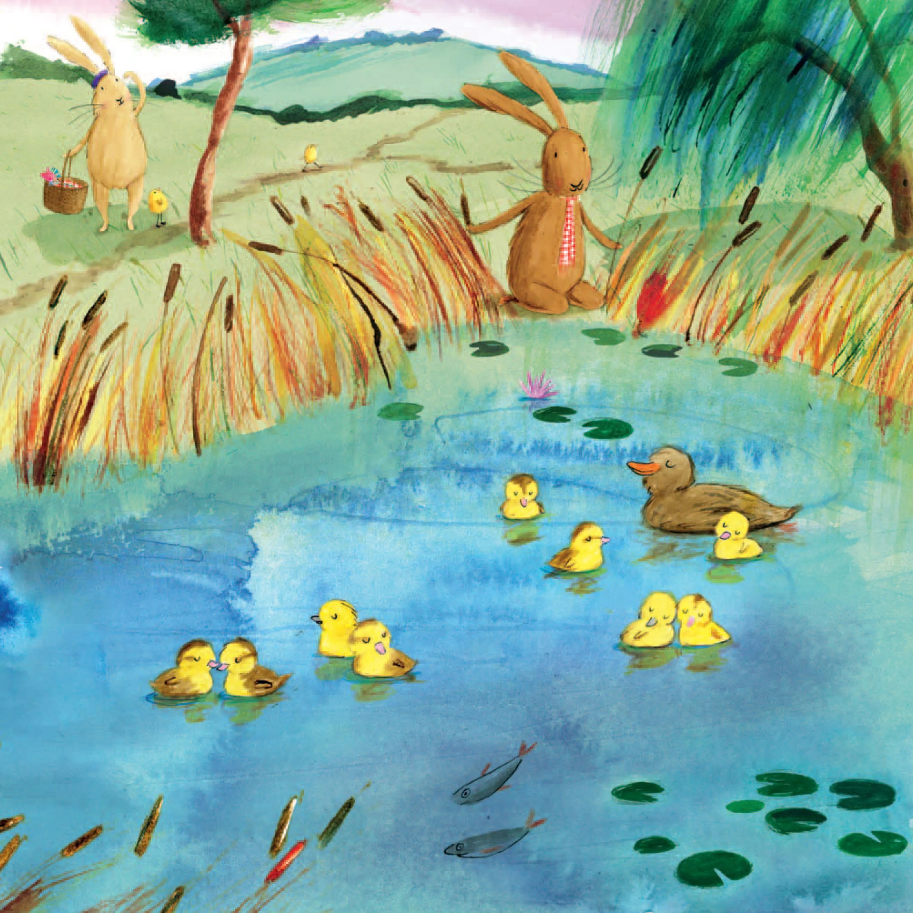 HOP LITTLE BUNNIES (Paperback)