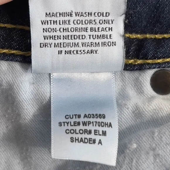 Hudson Beth Mid-rise Baby Boot Jeans Elm Frayed Hem Medium Wash 27 Flap Pocket