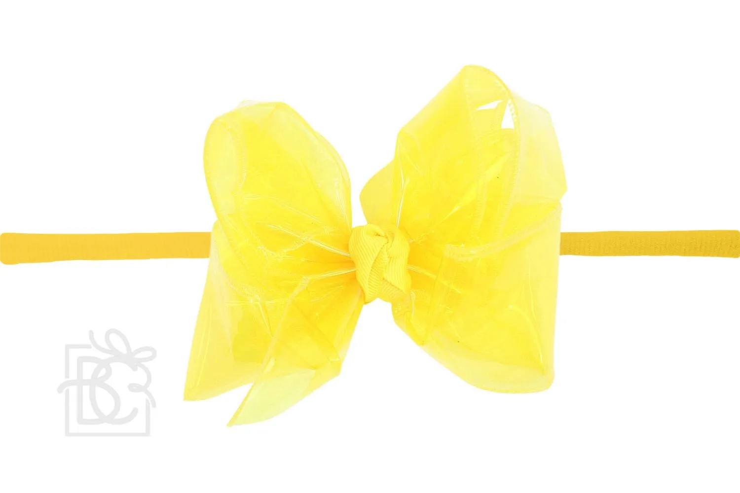 Huge Waterproof Double Knot Hair Bow on Headband