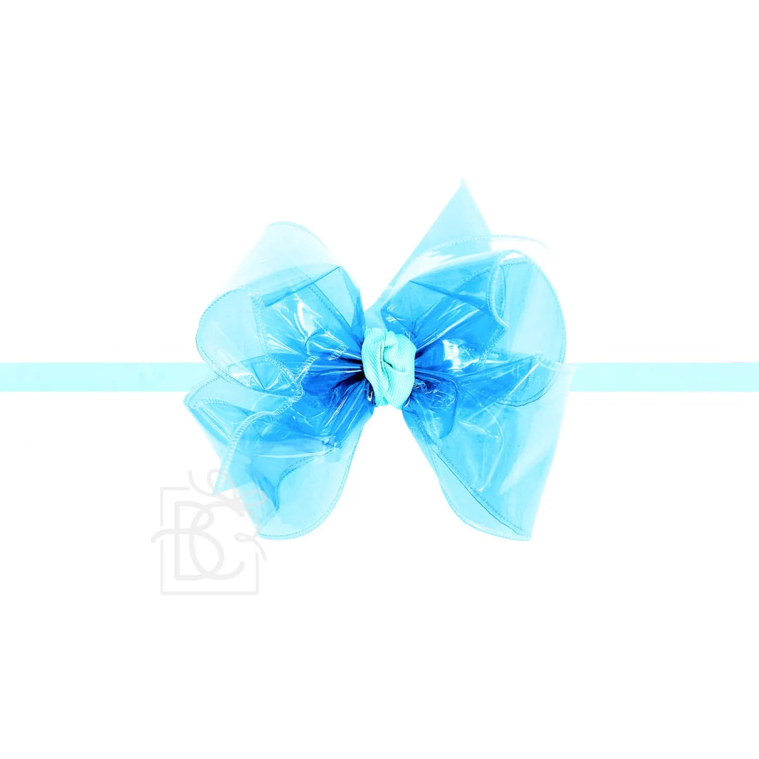 Huge Waterproof Double Knot Hair Bow on Headband
