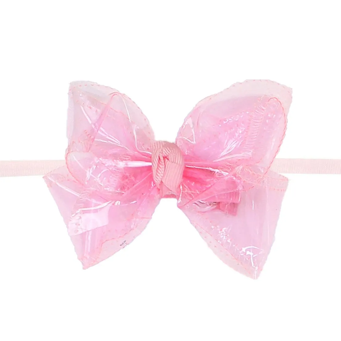 Huge Waterproof Double Knot Hair Bow on Headband