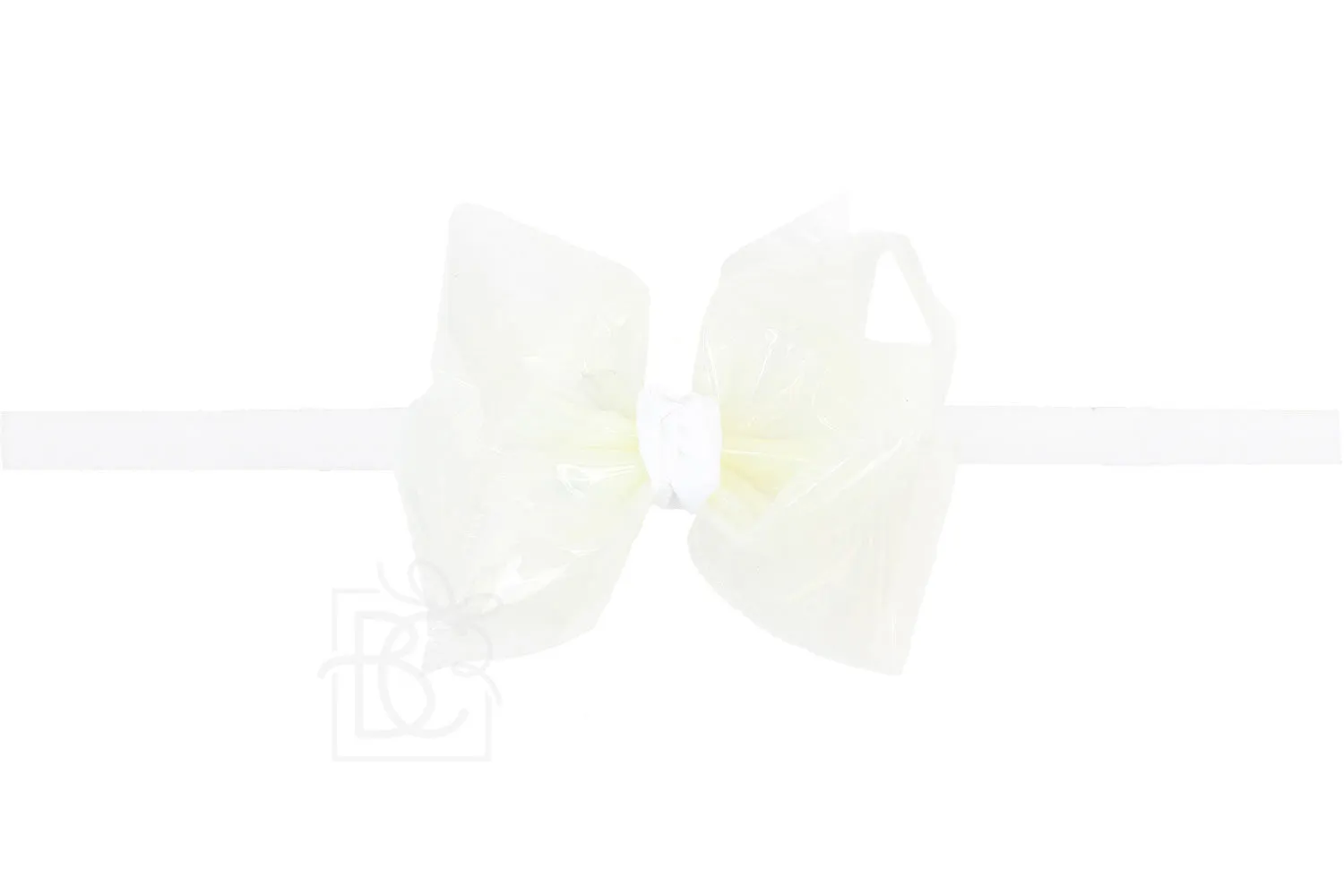 Huge Waterproof Double Knot Hair Bow on Headband