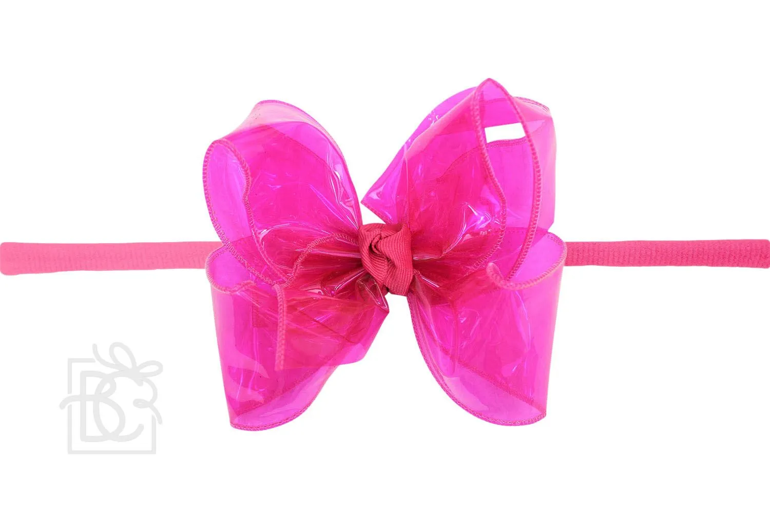 Huge Waterproof Double Knot Hair Bow on Headband